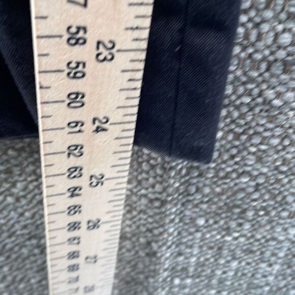 Talbots Pants 14 Black Cropped Straight Leg Trousers‎ Professional Chatham Crop - Picture 6 of 10